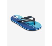 Quiksilver Molokai Art 25 Flip Flops Light Dark Blue Kids - 36