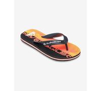 Quiksilver Molokai Art 25 Flip Flops Orange Black Kids - 34