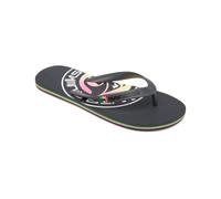 Quiksilver MOLOKAI LAYBACK, Men’s Flip flop, Grey / green, 11 UK (45 EU)