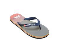 Quiksilver Molokai Massive Youth Sandal, Blue/Blue/Orange, 1 UK