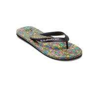 Molokai Recycled Flip Flops in Black & Blue