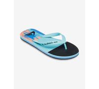Quiksilver Molokai Stripe Flip Flops blue orange - 39