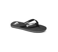 Quiksilver Molokai Youth Sandal, Black/Black/White, 10 UK Child