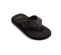 Quiksilver Monkey Abyss, Boys’ Flip Flops, Black (Black/Black/Brown), 2 UK (34 EU)