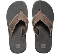 Quiksilver Monkey Abyss Flip Flops in Demitasse
