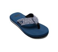 Boy's Quiksilver Kids Monkey Abyss Flip Flops - Navy/Navy - Size: 13K