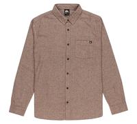 Quiksilver - Motherfly Heather L/S Shirt - Shirt size S, brown