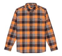 Quiksilver - Motherfly Plaid L/S Shirt - Shirt size L, brown