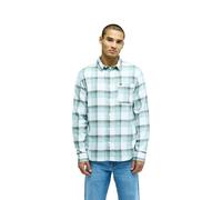 Quiksilver Motherfly Plaid - Long Sleeve Shirt - Men - Green