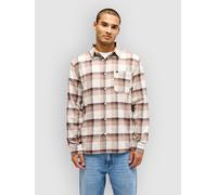 Quiksilver Motherfly Plaid Shirt pine bark motherfly M