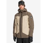 Quiksilver Muldrow jacket with hood neutral white brown - XL