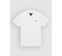 Quiksilver Short Sleeve Polo Shirt MW Pique Polo Mens White