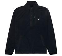 Quiksilver - No Destination Half Snap - Fleece jumper size M, black