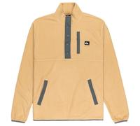 Quiksilver - No Destination Half Snap - Fleece jumper size M, sand