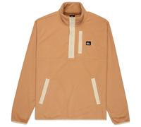 Quiksilver Half Snap Fleece NO DESTINATION HS Mens Brown