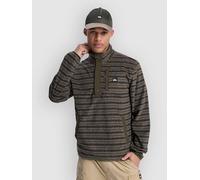 Quiksilver No Destination Half Zip Fleece Brown M Man