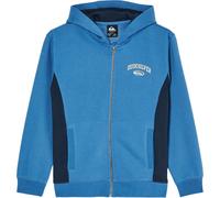 Hooded sweatshirt with zipper Quiksilver No Teacher Bleu 16 ans