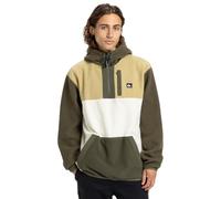 Quiksilver Ocean View Mix Up - Hooded Technical Fleece for Men - Hooded Technical Fleece - Men - Brown