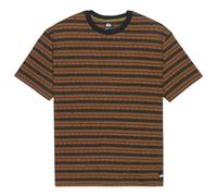 Quiksilver - Okano Jacquard S/S Tee - T-shirt size XXL, brown