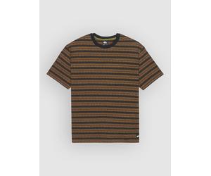 Quiksilver Okano Jacquard T-Shirt black horizons horizontal XL