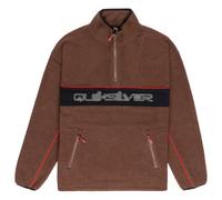 Quiksilver - Omni Sherpa Half-Zip - Fleece jumper size M, brown