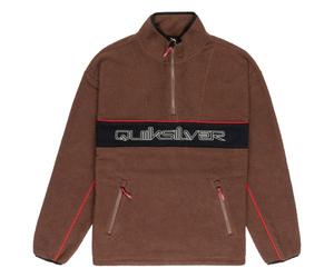 Quiksilver - Omni Sherpa Half-Zip - Fleece jumper size M, brown