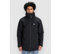 Quiksilver Waterproof Hooded Jacket Overcast 3K Parka Mens Black L
