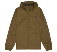 Quiksilver Hooded Waterproof Jacket Overcast 3K Tape Mens Brown