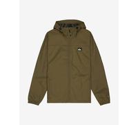 Quiksilver Overcast 3K Tape Hooded Jacket Khaki Green - L