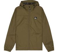 Quiksilver Overcast 3K Tape - Hooded Waterproof Jacket - Men - Green