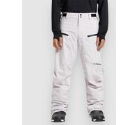 Quiksilver - Men's Stretch Snowboard Pants - Paramo Stretch 20k Pant Lilac Marble for Men - Size XL - White White XL