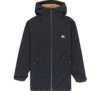 Quiksilver - Parka chaude et imperméable - Overcast 3K Youth Parka Black in Nylon - Kid Size 10 y Black 10 y