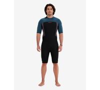 Quiksilver Short Sleeve Back Zip Springsuit PROLOGUE 2/2 SS SPRINGSUIT BZ Men Green S