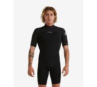 Quiksilver Short Sleeve Back Zip Springsuit PROLOGUE 2/2 SS SPRINGSUIT BZ Men Black S