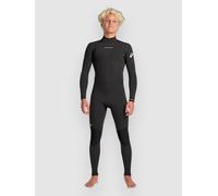 Quiksilver Prologue 4/3 Mm Long Sleeve Back Zip Neoprene Suit Black L Men