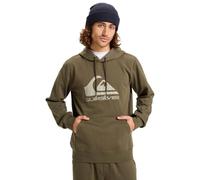 Quiksilver Pullover Hoodie COMP LOGO HOODIE Men's Brown S