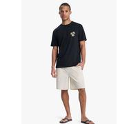 Quiksilver Pure Cotton Learning From Nature T-Shirt Black