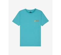 Quiksilver Quik Globe Short Sleeve T-Shirt Turquoise Kid - 8