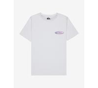 Quiksilver Quik Globe Short Sleeve T-Shirt White Blue Pink Kid - 8