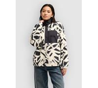 Quiksilver Renek Polar Half-Zip Fleece Sweater bone white spraycan renek XL