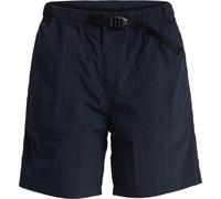 Quiksilver - Resistant water-repellent shorts - Run Ashore Amphibian Hybrid Short Black for Men in Nylon - Size L Black L