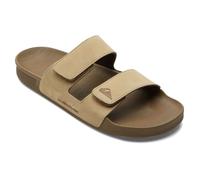Quiksilver Rivi Nubuck Double Adjust Slides UK 7.5 Brown