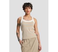Quiksilver Riza Striped Tank Top tobacco riza stripe XS
