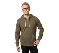 Quiksilver Fleece sweater SALT WATER ZIP HOODIE Men's Brown XS