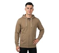 Quiksilver Salt Water Full Zip Sweatshirt Brown S Men