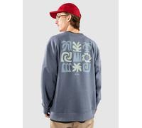 Quiksilver Salt Water Graphic Crew Sweater china blue L