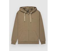 Quiksilver Salt Water Full Zip Sweatshirt Brown L Men