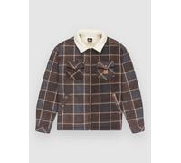 Quiksilver Sherpa Fleece Jacket chocolate brown sherpa pl XL