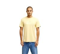 Quiksilver Short Sleeve T-Shirt EV COMP Logo Mens Yellow