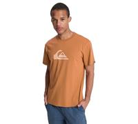 Quiksilver Ev Comp Logo Short Sleeve T-Shirt Brown - S